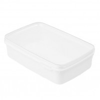 800 ML WHITE RECTANGULAR TUB 800 ML WHITE RECTANGULAR TUB